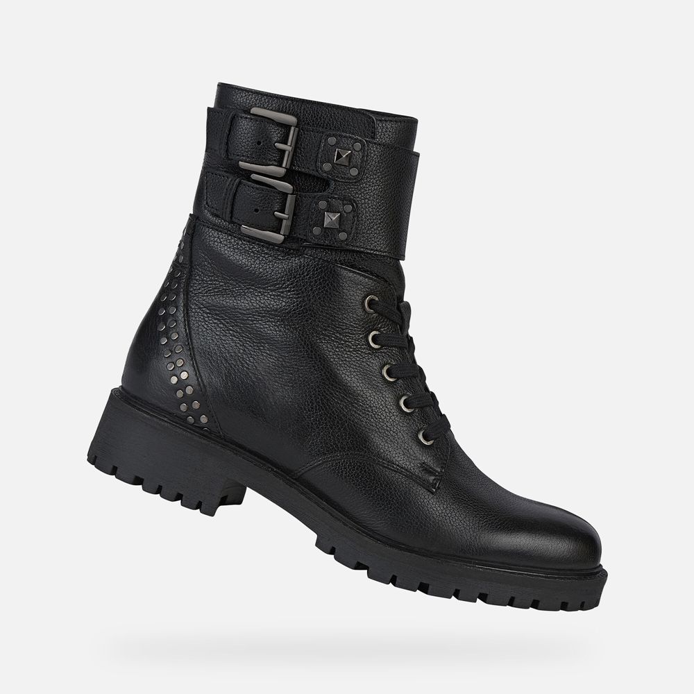 Geox Bayan Bot Siyah - Hoara - SNJ-715284